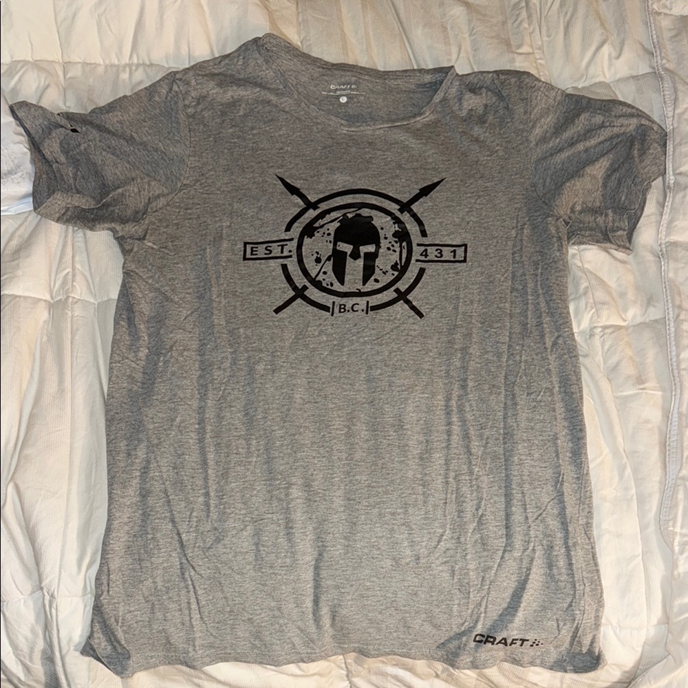 Craft Gray Graphic Men's Shirt